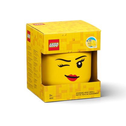 LEGO Storage Head Winking - Small | Hộp đựng đồ đầu LEGO Nháy mắt | LEGO - Hình ảnh sản phẩm