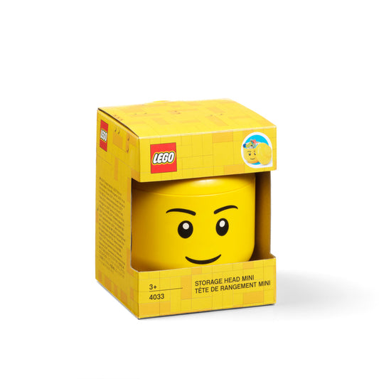 LEGO Storage Head Boy – Mini - Hộp Đựng Đồ Mini Hình Đầu LEGO - LEGO 40331724 - Hình ảnh sản phẩm