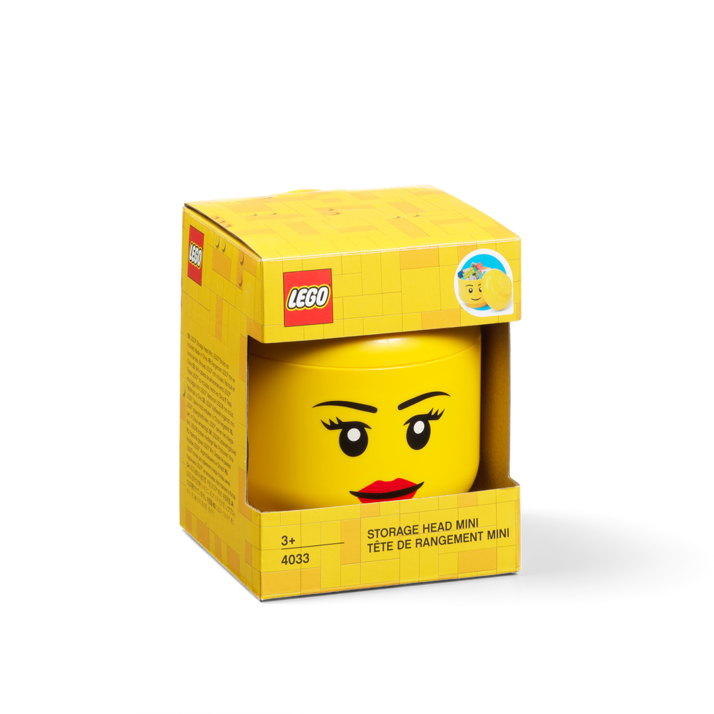 LEGO Storage Head Girl - Mini - Đầu Lưu Trữ Đồ Chơi Trang Trí LEGO 40331725 - Hình ảnh sản phẩm