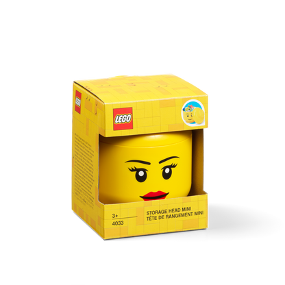 LEGO Storage Head Girl - Mini - Đầu Lưu Trữ Đồ Chơi Trang Trí LEGO 40331725 - Hình ảnh sản phẩm