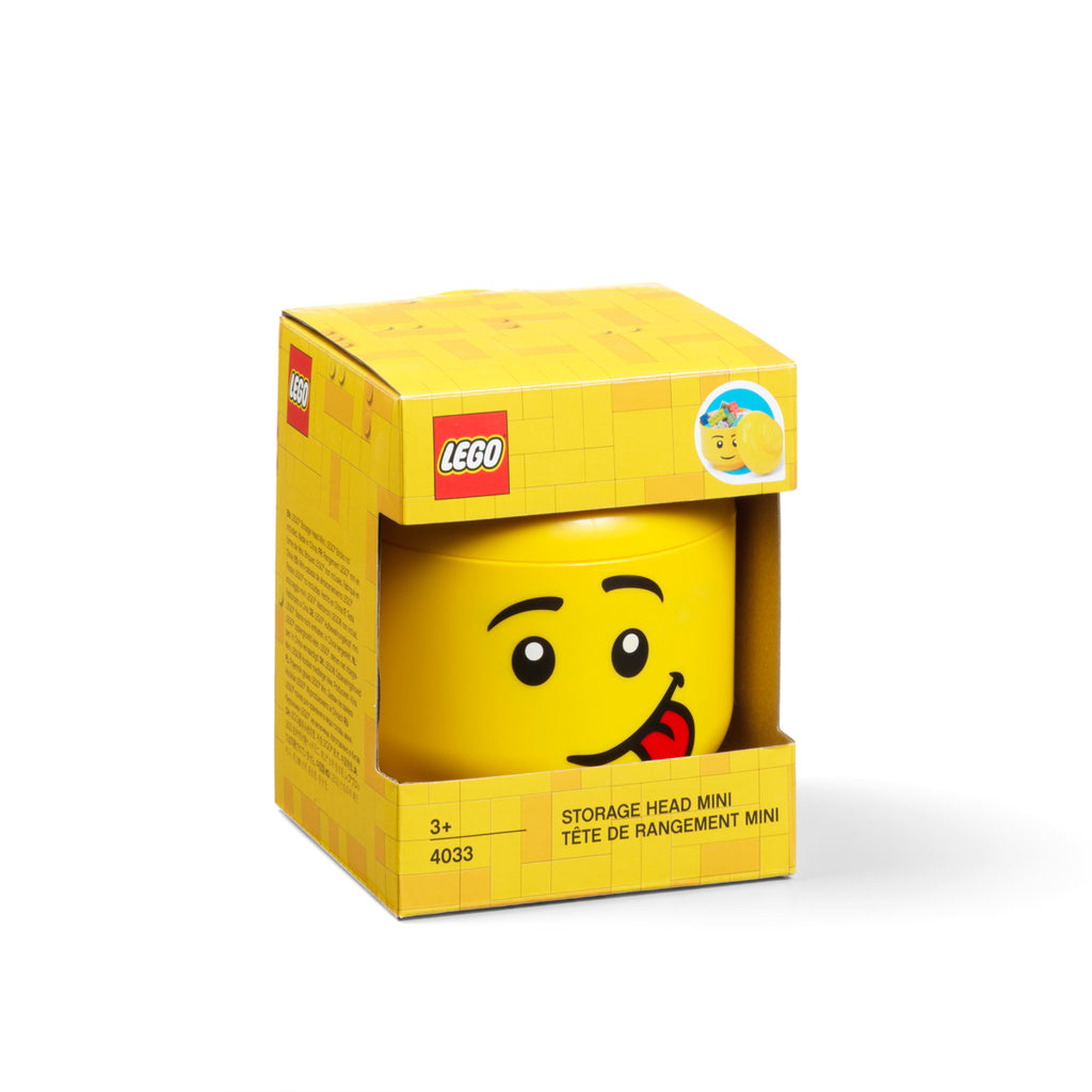 LEGO® Storage Head – Mini Silly - Hộp Đựng Đồ Hình Đầu LEGO Biểu Cảm Hài Hước - LEGO - Hình ảnh sản phẩm