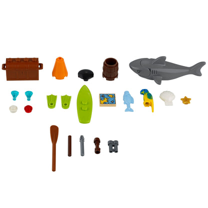 LEGO® xtra Sea Accessories - Bộ Phụ Kiện Đại Dương - LEGO 40341 - Hình ảnh chi tiết 2