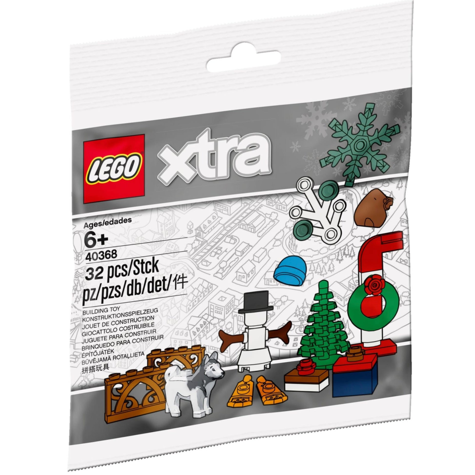 LEGO® xtra Xmas Accessories - Bộ Phụ Kiện Giáng Sinh - LEGO 40368 - Hình ảnh chi tiết 2