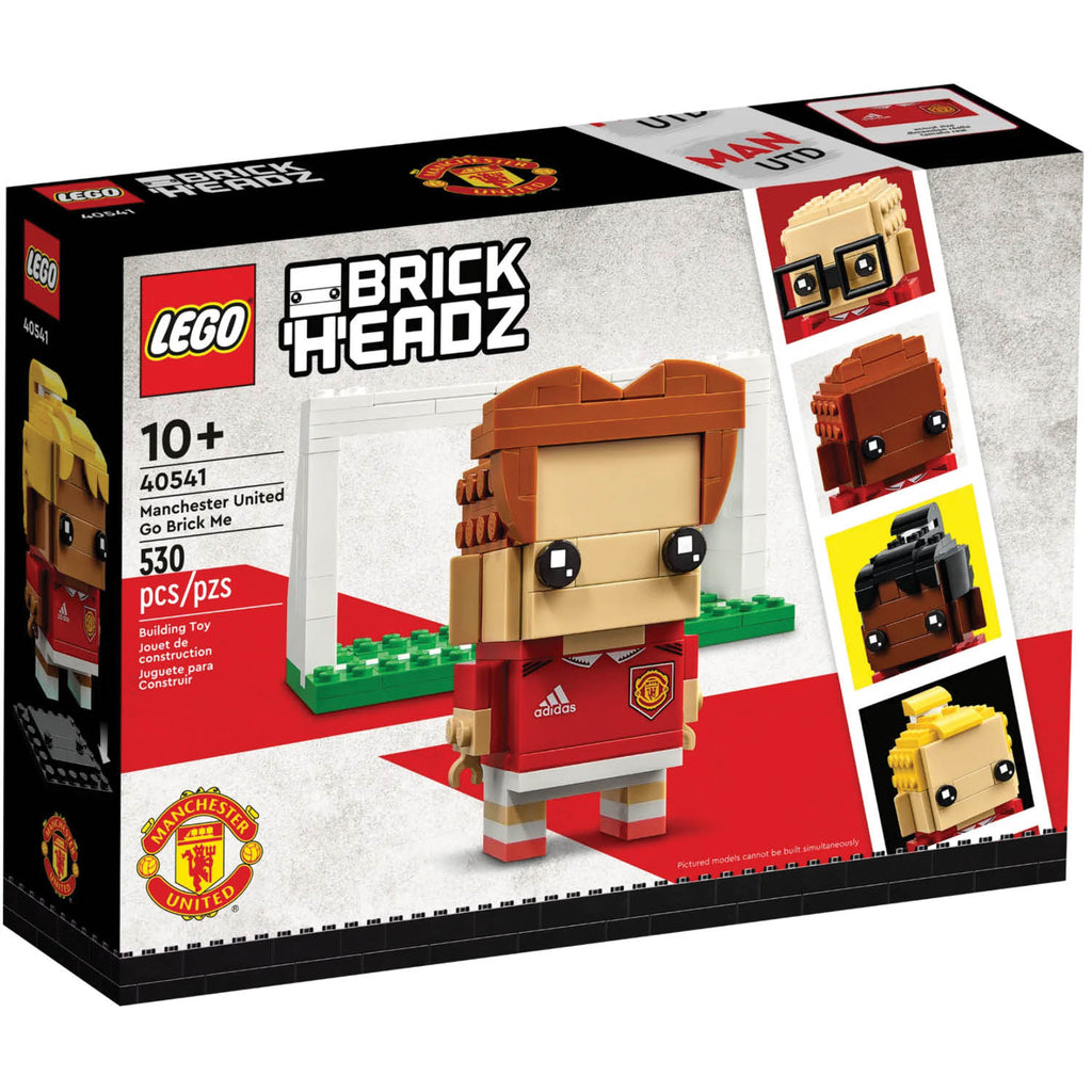 LEGO® BrickHeadz™ Manchester United Go Brick Me - Mô hình lắp ráp tùy chỉnh Quỷ Đỏ - LEGO 40541 - Hình ảnh sản phẩm