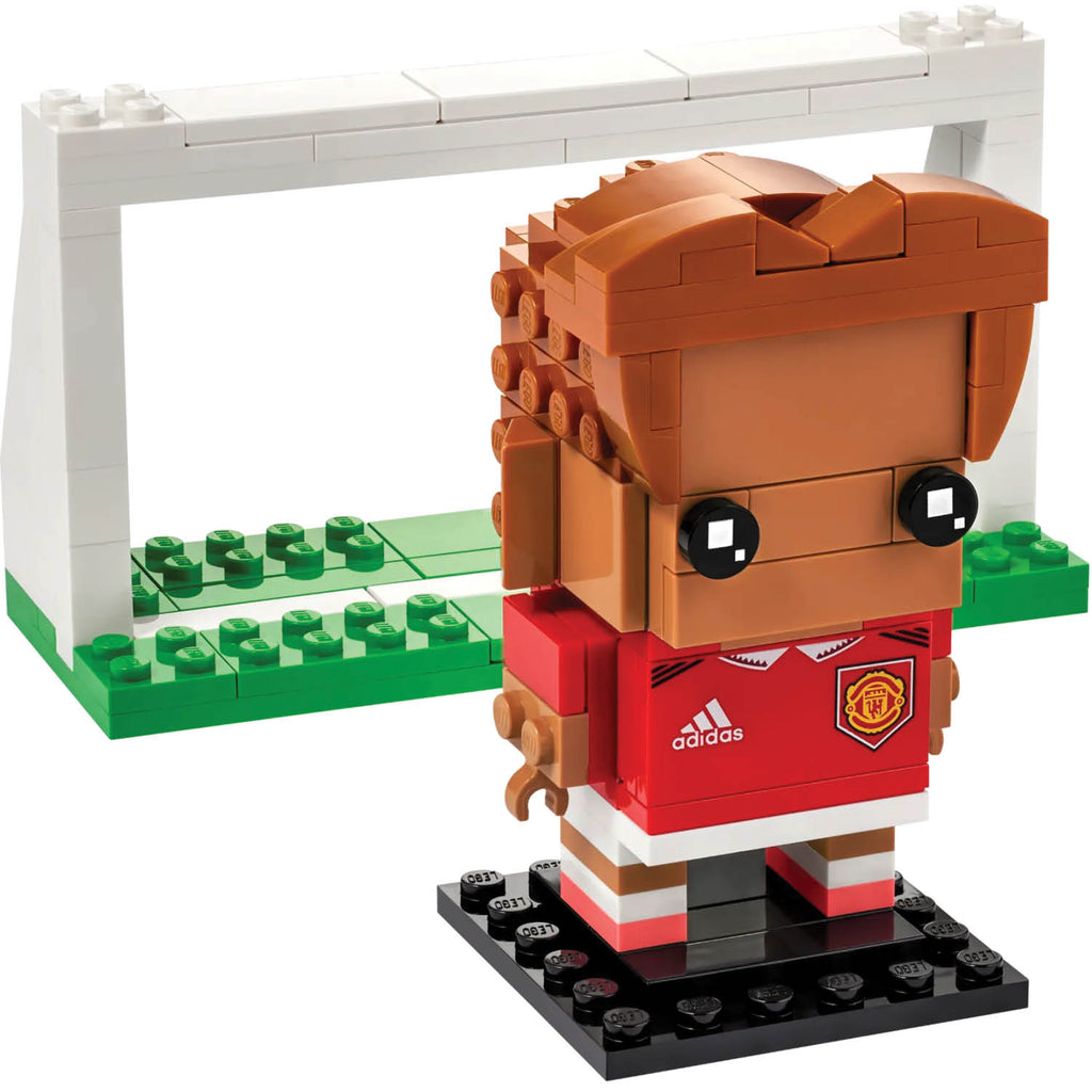 LEGO® BrickHeadz™ Manchester United Go Brick Me - Mô hình lắp ráp tùy chỉnh Quỷ Đỏ - LEGO 40541 - Hình ảnh chi tiết 2