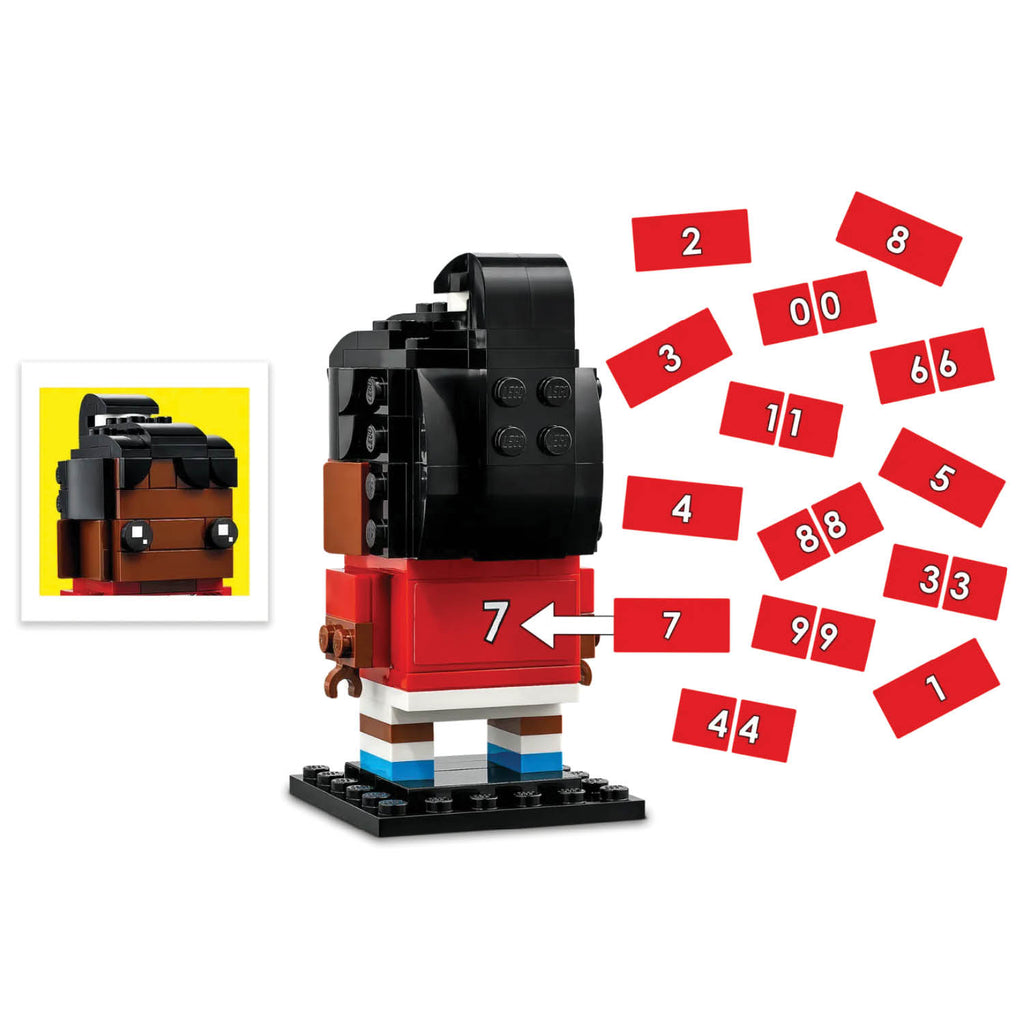 LEGO® BrickHeadz™ Manchester United Go Brick Me - Mô hình lắp ráp tùy chỉnh Quỷ Đỏ - LEGO 40541 LEGO - ảnh 5 - Building Sets