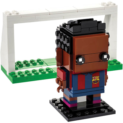LEGO® BrickHeadz™ FC Barcelona Go Brick Me - Mô Hình Lắp Ráp Cầu Thủ Barca Tùy Chỉnh LEGO 40542 - Hình ảnh chi tiết 2