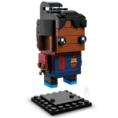 LEGO® BrickHeadz™ FC Barcelona Go Brick Me - Mô Hình Lắp Ráp Cầu Thủ Barca Tùy Chỉnh LEGO 40542