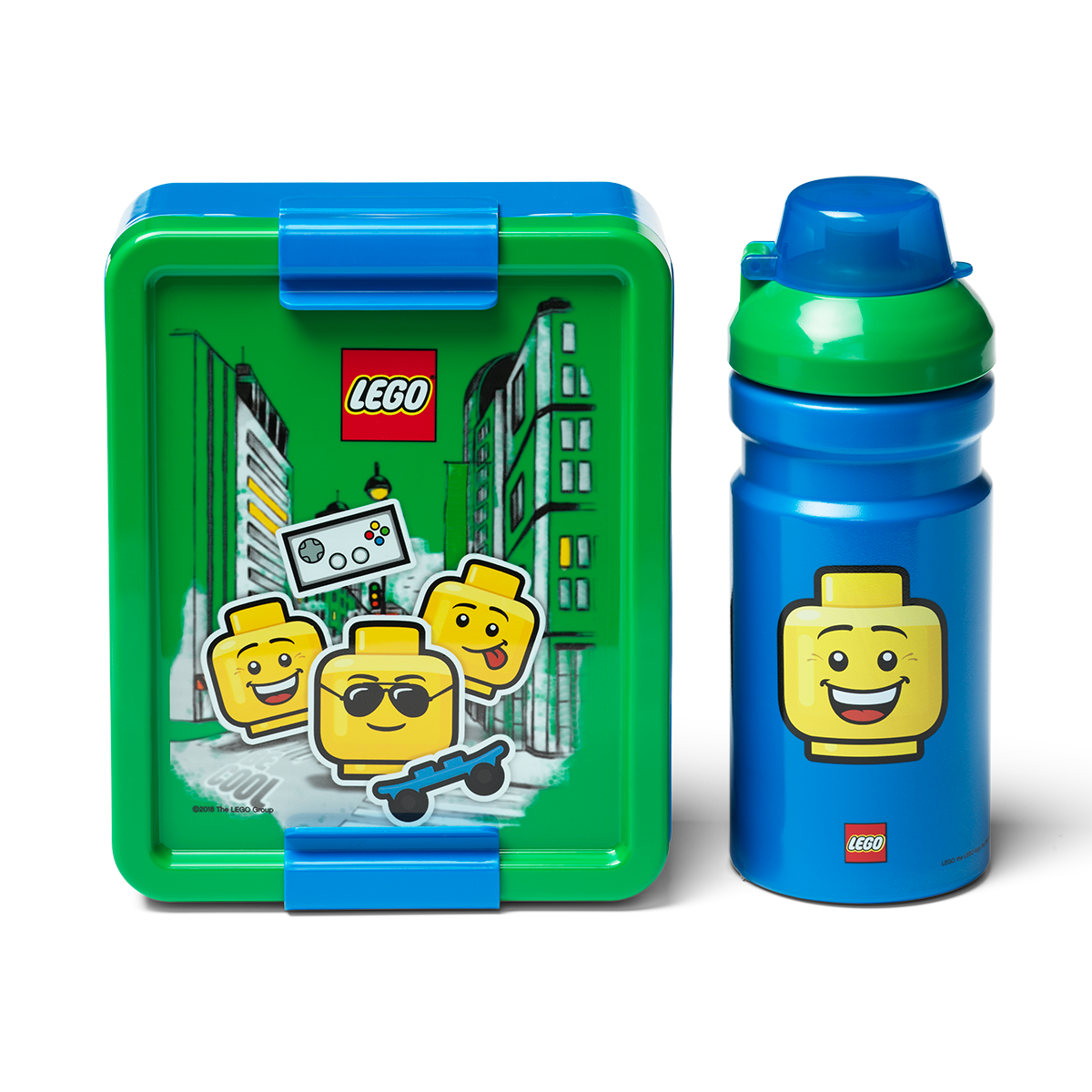 LEGO Lunch Set - Iconic Boy - Bộ Hộp Cơm và Bình Nước LEGO - Hình ảnh chi tiết 2