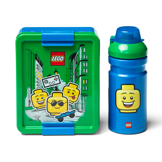 LEGO Lunch Set - Iconic Boy - Bộ Hộp Cơm và Bình Nước LEGO - Hình ảnh chi tiết 2