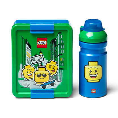 LEGO Lunch Set - Iconic Boy - Bộ Hộp Cơm và Bình Nước LEGO - Hình ảnh sản phẩm