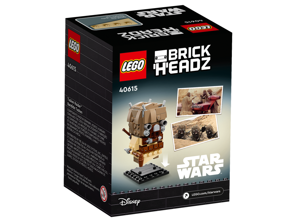 LEGO® BrickHeadz™ Tusken Raider™ - Mô Hình Lắp Ráp Star Wars - LEGO 40615 - Hình ảnh bổ sung 5