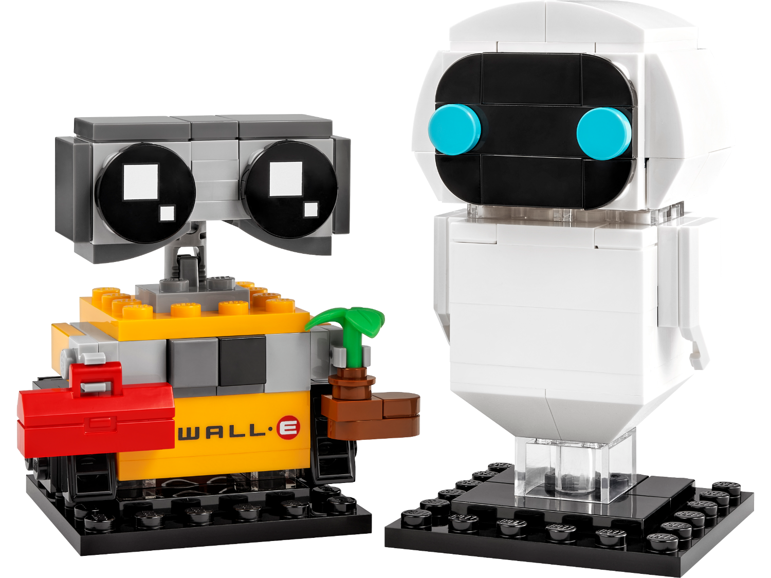 LEGO® BrickHeadz™ EVE & WALL•E - Mô Hình Lắp Ráp Robot Disney Pixar - LEGO 40619 - Hình ảnh bổ sung 7