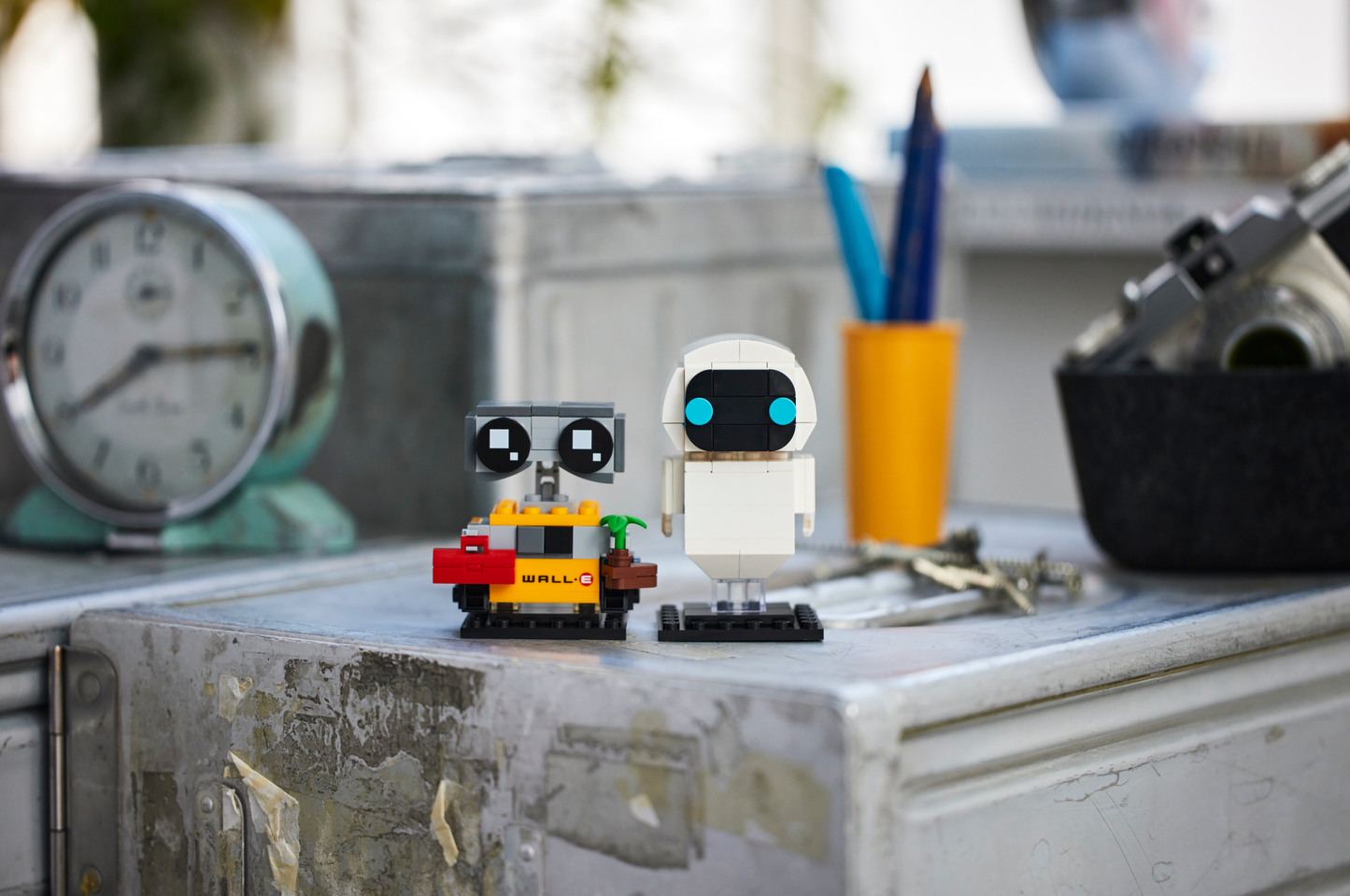 LEGO® BrickHeadz™ EVE & WALL•E - Mô Hình Lắp Ráp Robot Disney Pixar - LEGO 40619 - Hình ảnh bổ sung 8