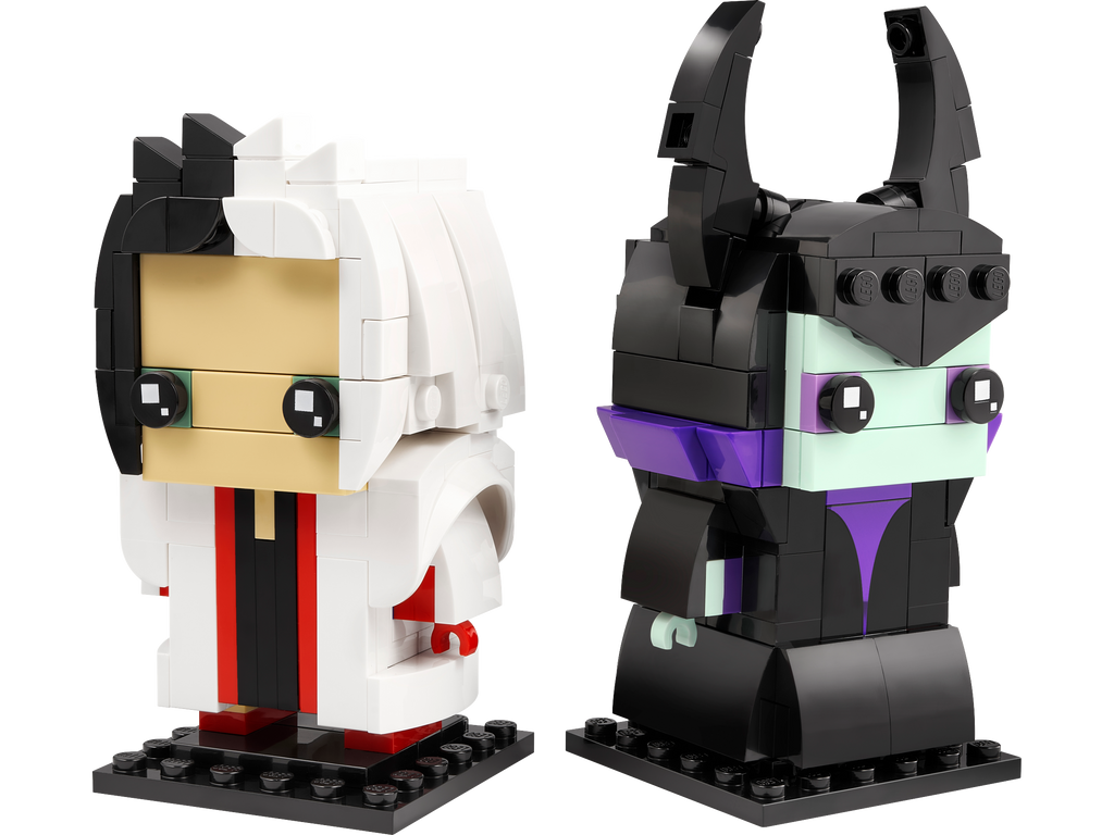LEGO® BrickHeadz™ Cruella & Maleficent - Mô hình lắp ráp nhân vật Disney - LEGO 40620 - Hình ảnh chi tiết 2