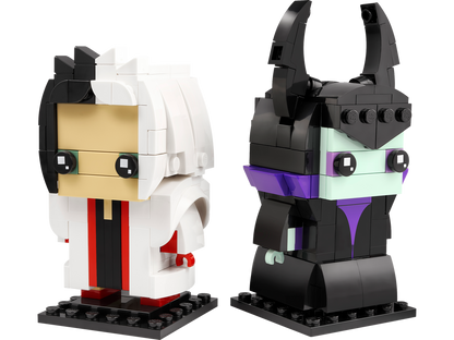 LEGO® BrickHeadz™ Cruella & Maleficent - Mô hình lắp ráp nhân vật Disney - LEGO 40620 - Hình ảnh chi tiết 2