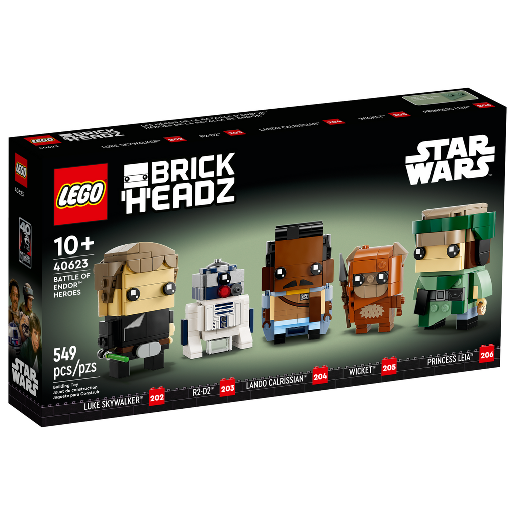 LEGO® BrickHeadz™ Battle of Endor™ Heroes - Bộ Lắp Ráp 5 Nhân Vật Star Wars 40623 - LEGO - Hình ảnh sản phẩm