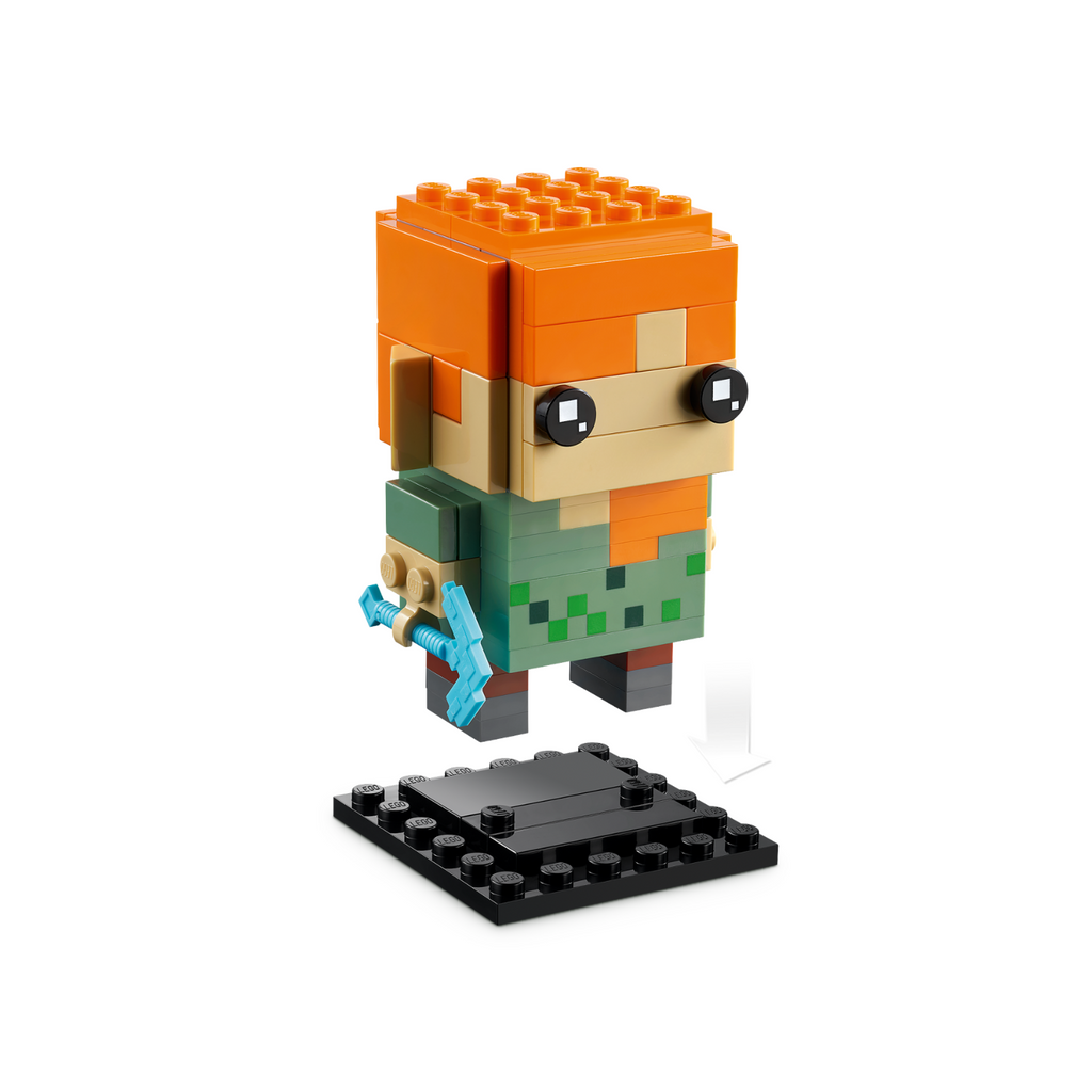 LEGO® BrickHeadz™ Alex Mô hình lắp ráp nhân vật Minecraft LEGO 40624 - Góc nhìn khác 3