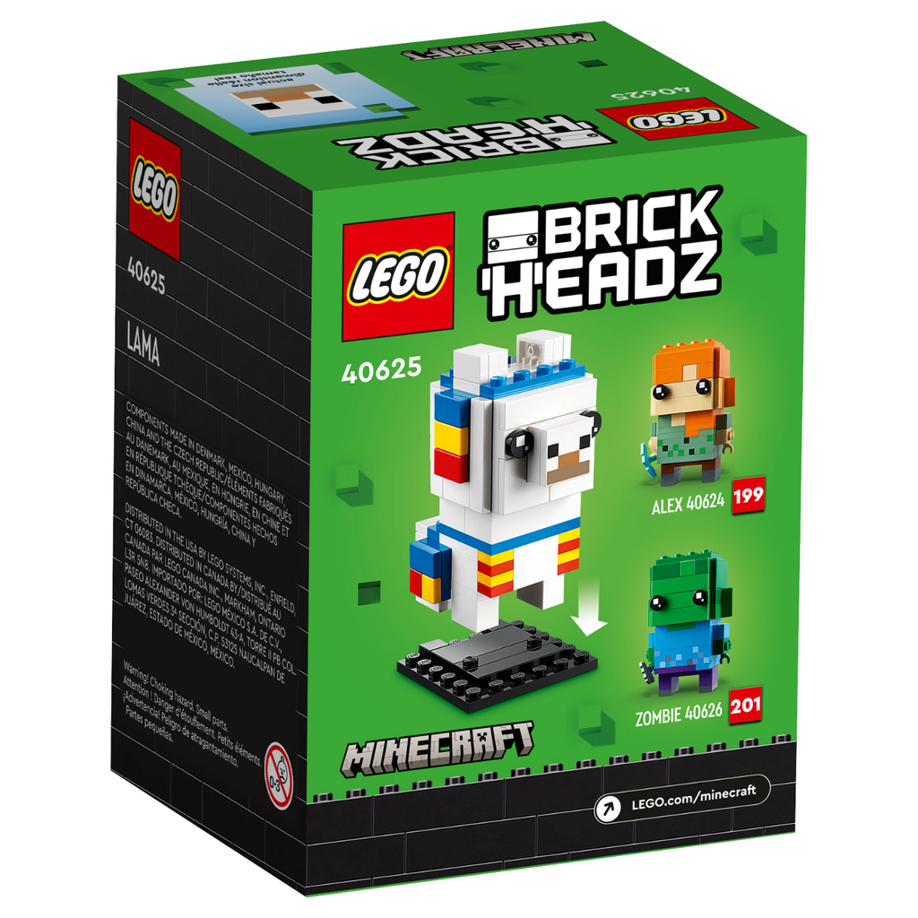 LEGO® BrickHeadz™ Llama - Mô hình lắp ráp Minecraft - LEGO 40625 - Hình ảnh bổ sung 5