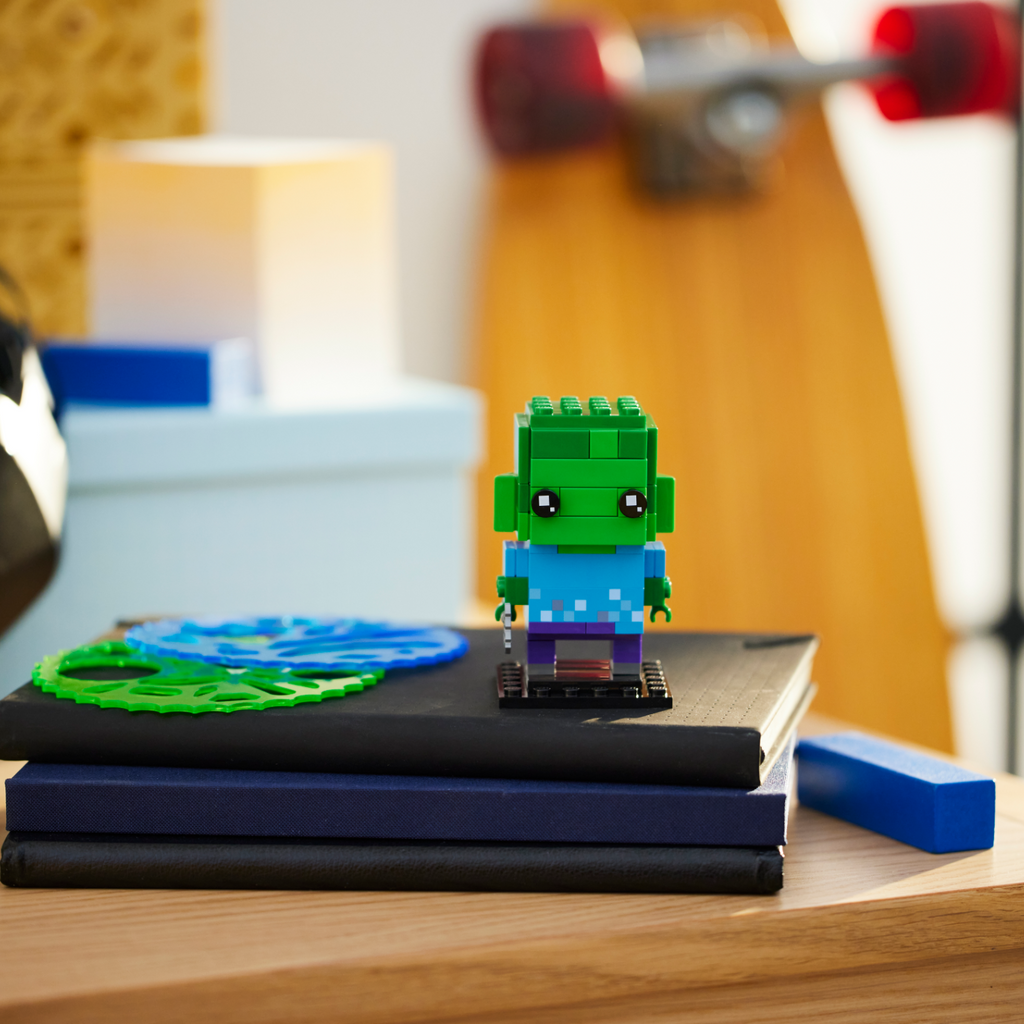 LEGO® BrickHeadz™ Zombie - Mô hình lắp ráp nhân vật Minecraft - LEGO 40626 - Hình ảnh bổ sung 4