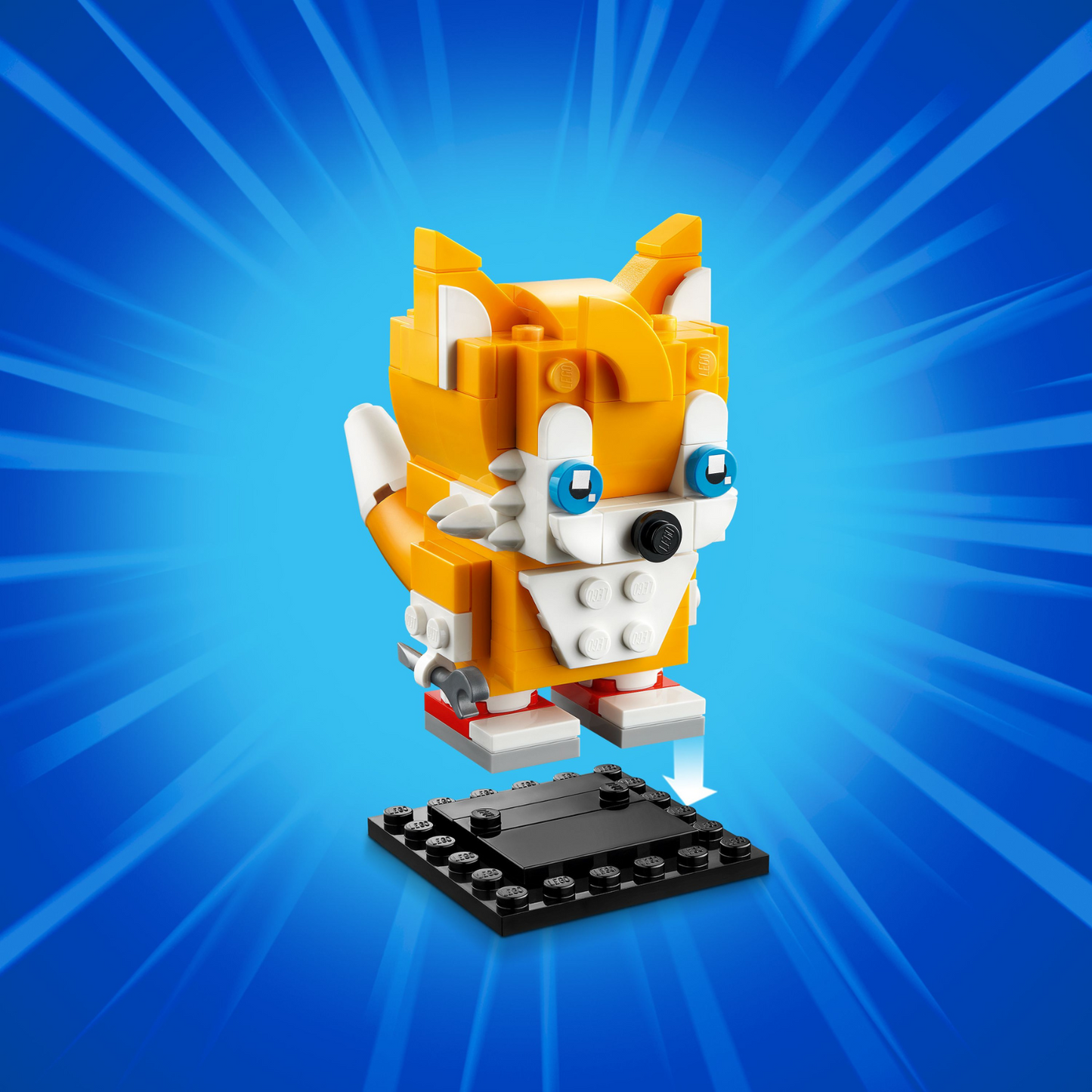 LEGO® BrickHeadz™ Miles "Tails" Prower - Mô Hình Lắp Ráp Sonic LEGO 40628 LEGO - ảnh 1 - LEGO Sets