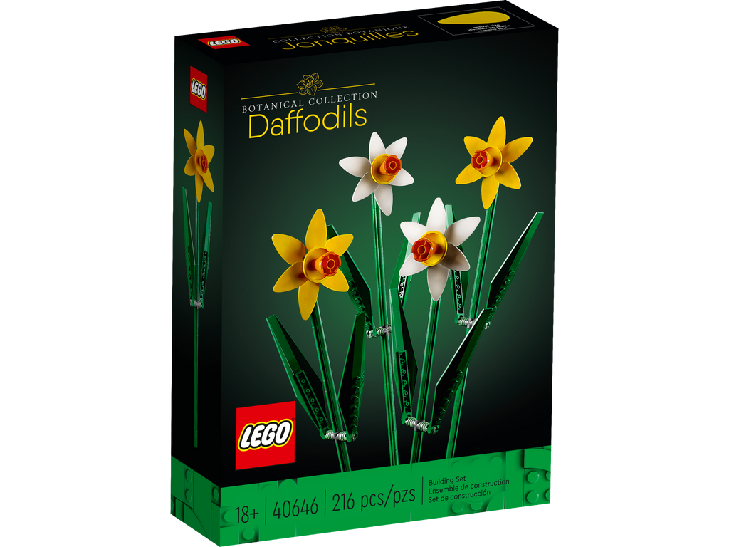 LEGO® ICONS™ Daffodils - Bộ Lắp Ráp Hoa Thủy Tiên - LEGO 40646 - Hình ảnh bổ sung 6