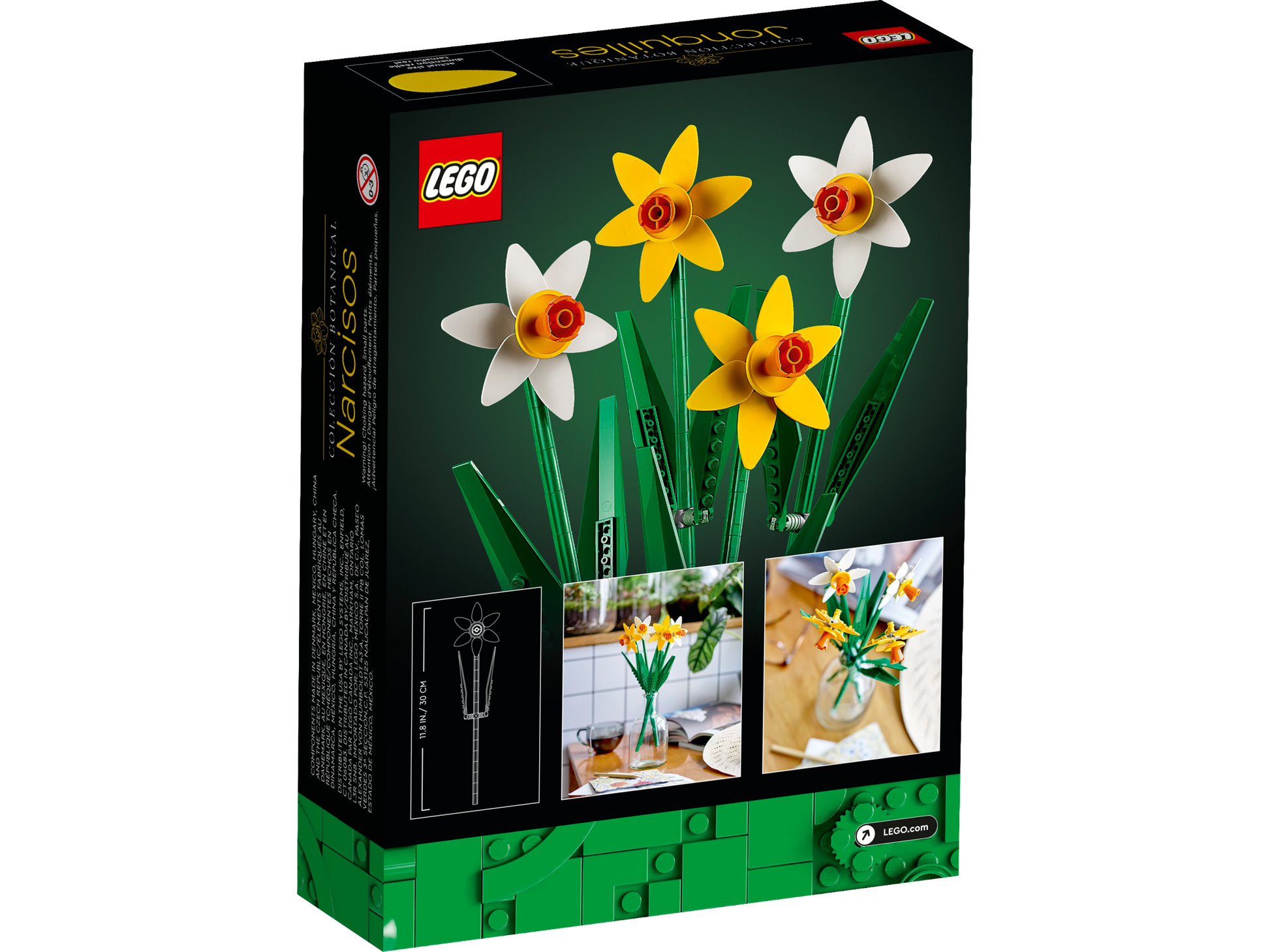 LEGO® ICONS™ Daffodils - Bộ Lắp Ráp Hoa Thủy Tiên - LEGO 40646 - Góc nhìn khác 3