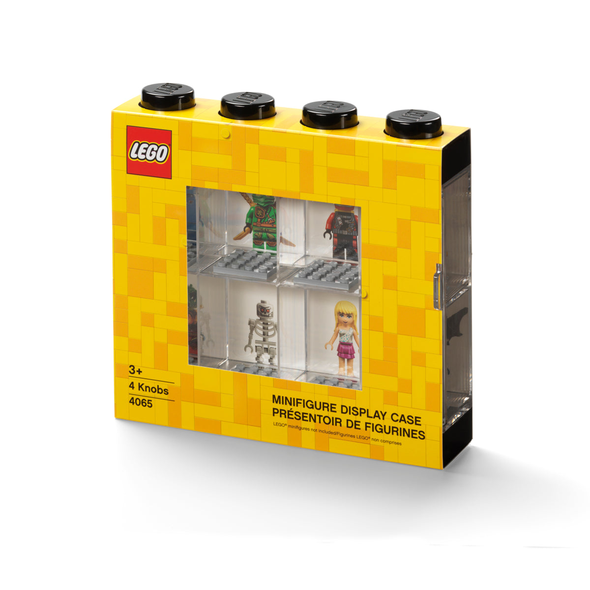 LEGO Minifigure Display Case 8 - Black Hộp Trưng Bày 8 Ngăn LEGO Chính Hãng - Hình ảnh chi tiết 2