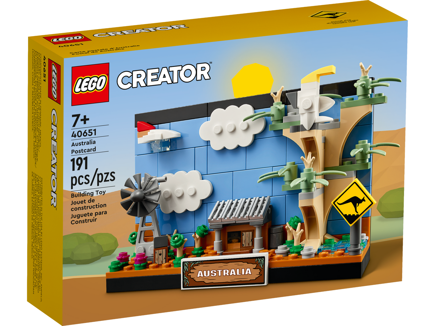 LEGO® Creator Australia Postcard - Mô Hình Bưu Thiếp Úc 3D - LEGO 40651 LEGO - ảnh 1 - Lego Set