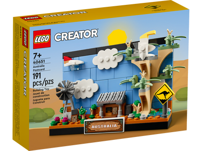 LEGO® Creator Australia Postcard - Mô Hình Bưu Thiếp Úc 3D - LEGO 40651 LEGO - ảnh 1 - Lego Set