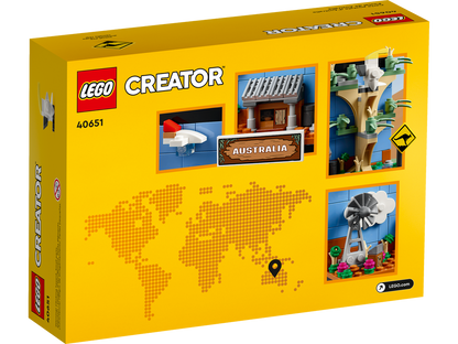 LEGO® Creator Australia Postcard - Mô Hình Bưu Thiếp Úc 3D - LEGO 40651 - Hình ảnh bổ sung 6