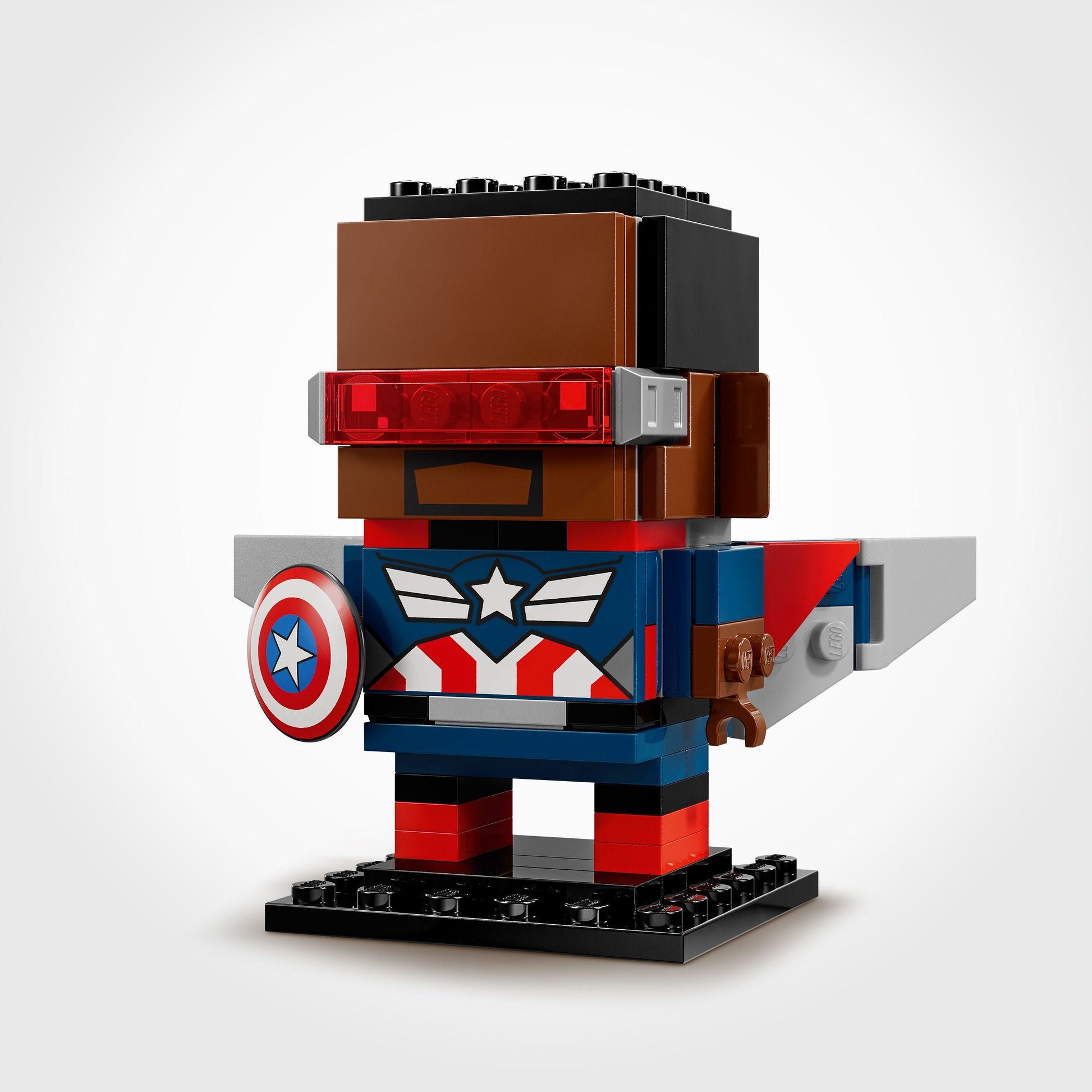 LEGO® BrickHeadz™ Captain America & Red Hulk Figures Mô hình Lắp ráp Siêu anh hùng Marvel LEGO 40668 - Hình ảnh bổ sung 6