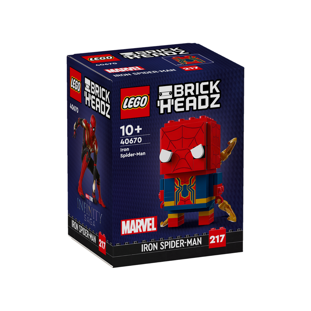 LEGO® BrickHeadz™ Iron Spider-Man - Mô Hình Lắp Ráp Siêu Anh Hùng Marvel 40670 - Hình ảnh sản phẩm