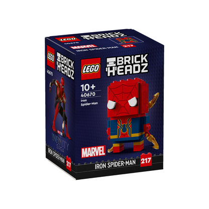 LEGO® BrickHeadz™ Iron Spider-Man - Mô Hình Lắp Ráp Siêu Anh Hùng Marvel 40670 - Hình ảnh sản phẩm