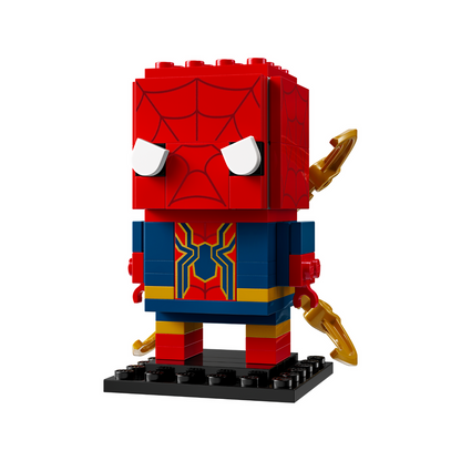 LEGO® BrickHeadz™ Iron Spider-Man - Mô Hình Lắp Ráp Siêu Anh Hùng Marvel 40670 - Hình ảnh chi tiết 2
