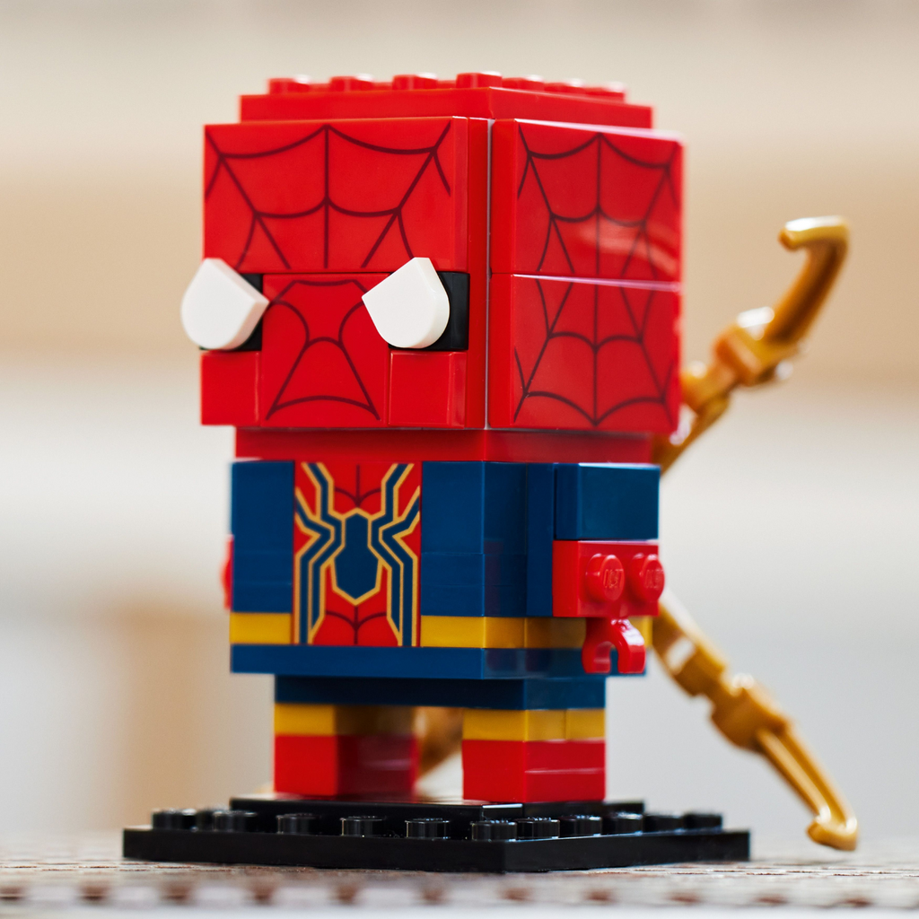 LEGO® BrickHeadz™ Iron Spider-Man - Mô Hình Lắp Ráp Siêu Anh Hùng Marvel 40670 - Góc nhìn khác 3