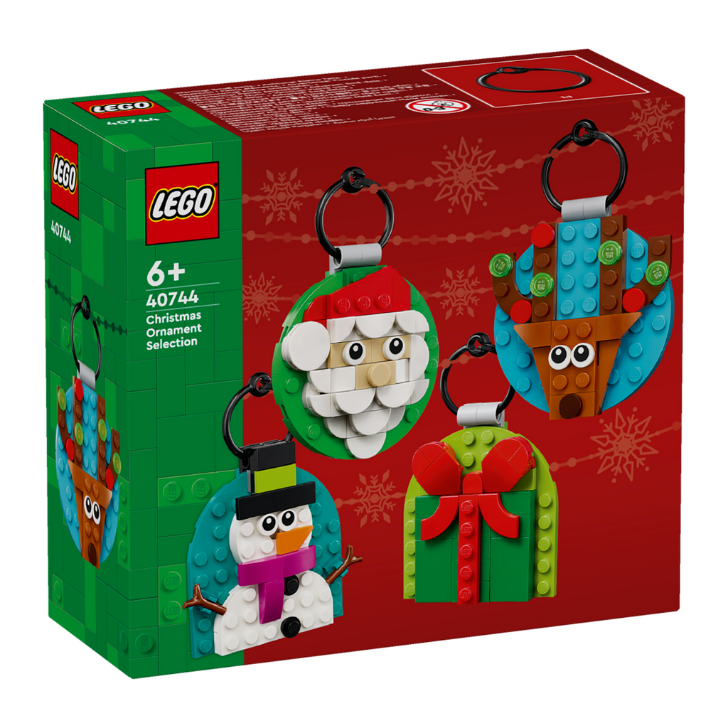 LEGO® Christmas Ornament Selection - Bộ Lắp Ráp Trang Trí Giáng Sinh 4 Trong 1 - LEGO 40744 LEGO - ảnh 1 - Lego