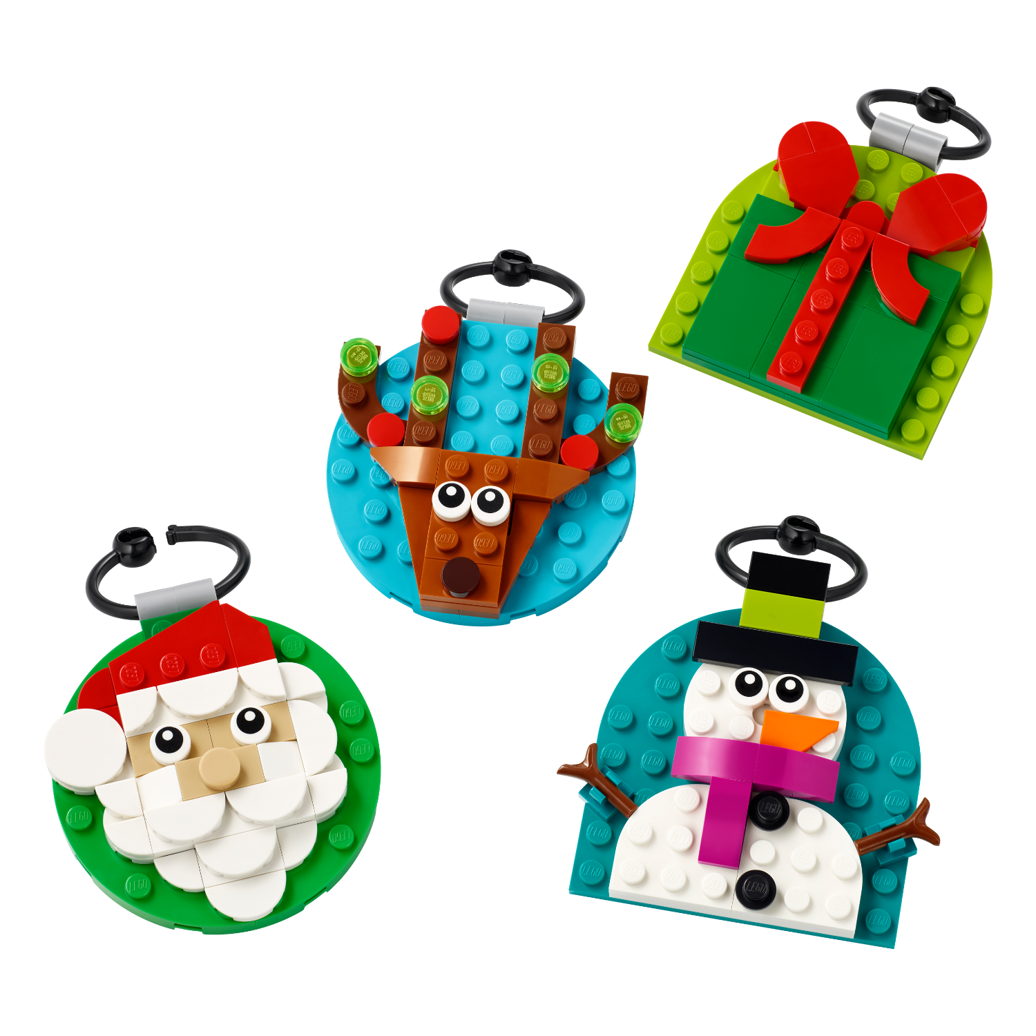 LEGO® Christmas Ornament Selection - Bộ Lắp Ráp Trang Trí Giáng Sinh 4 Trong 1 - LEGO 40744 - Hình ảnh chi tiết 2