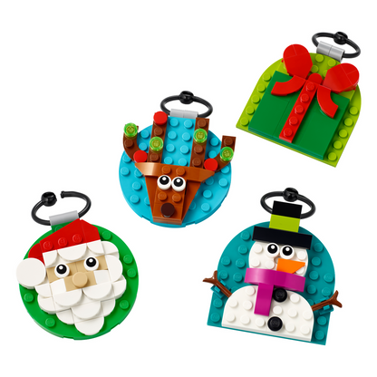 LEGO® Christmas Ornament Selection - Bộ Lắp Ráp Trang Trí Giáng Sinh 4 Trong 1 - LEGO 40744 LEGO - ảnh 2 - Lego