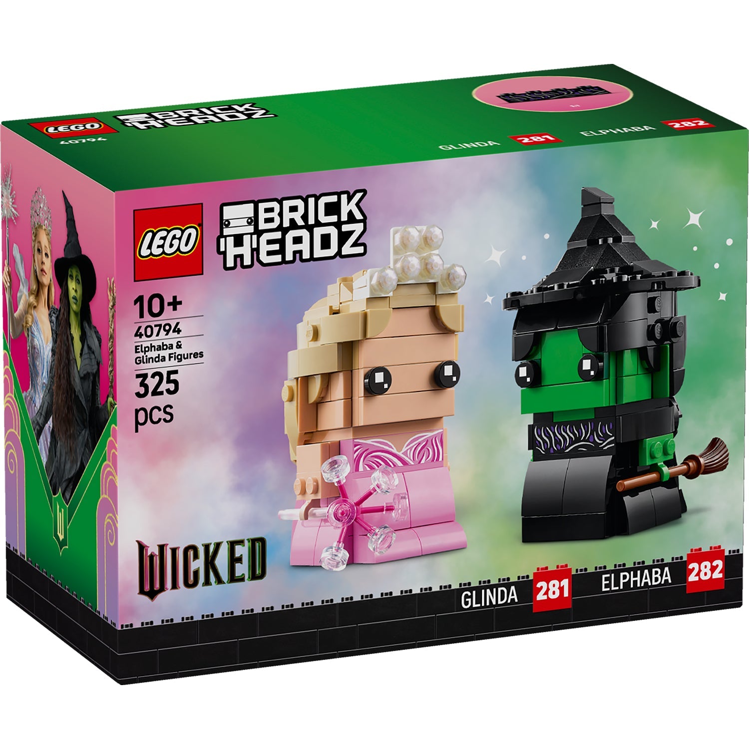 LEGO® BrickHeadz™ Elphaba & Glinda Figures Mô Hình Nhân Vật Wicked LEGO 40794 - Hình ảnh sản phẩm