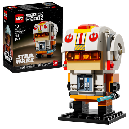 LEGO® BrickHeadz™ Luke Skywalker™ (Rebel Pilot) - Mô hình lắp ráp Star Wars 40795 LEGO - ảnh 6 - Lego
