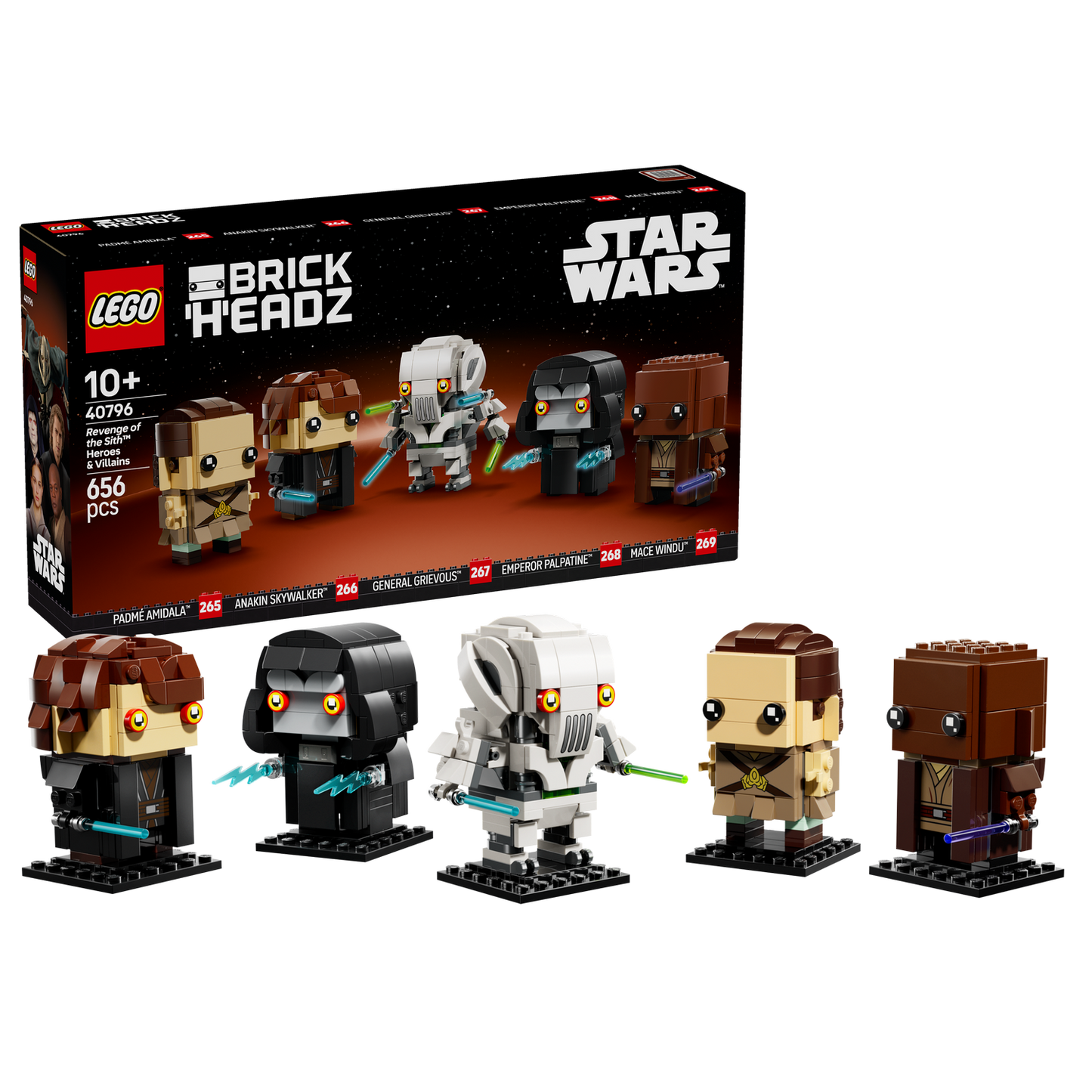 LEGO® BrickHeadz™ Revenge of the Sith™ Heroes & Villains