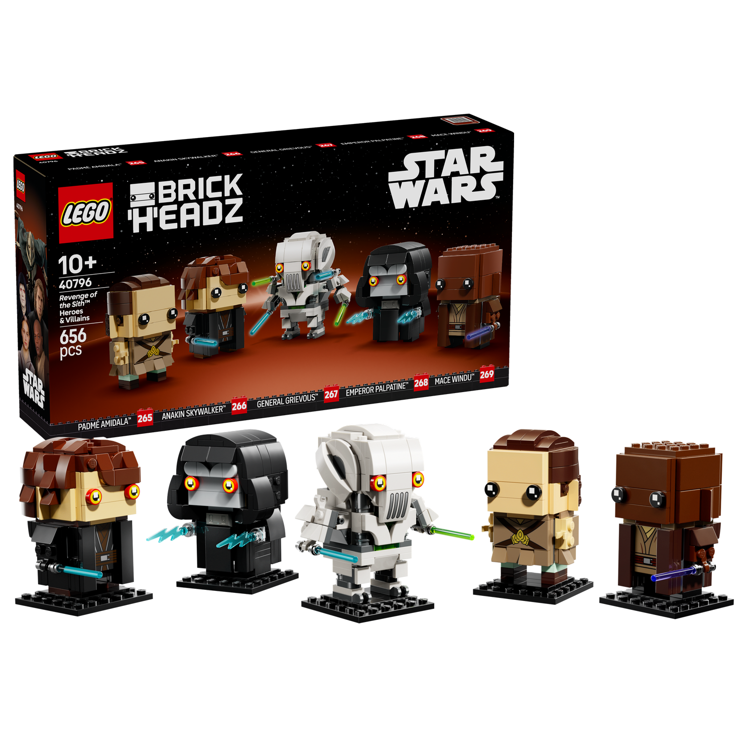 LEGO® BrickHeadz™ Revenge of the Sith™ Heroes & Villains