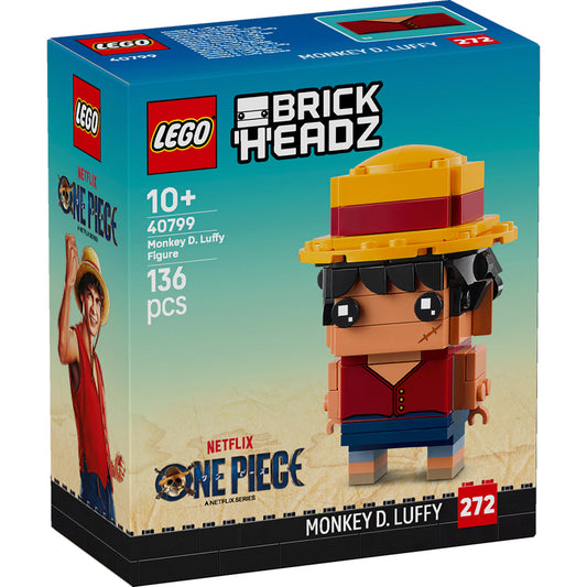LEGO® BrickHeadz™ Monkey D. Luffy Figure - Mô hình lắp ráp nhân vật One Piece LEGO 40799