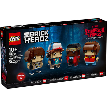 LEGO® BrickHeadz™ Mike, Dustin, Lucas and Will Figures - Mô Hình Stranger Things 40801 - LEGO - Hình ảnh sản phẩm