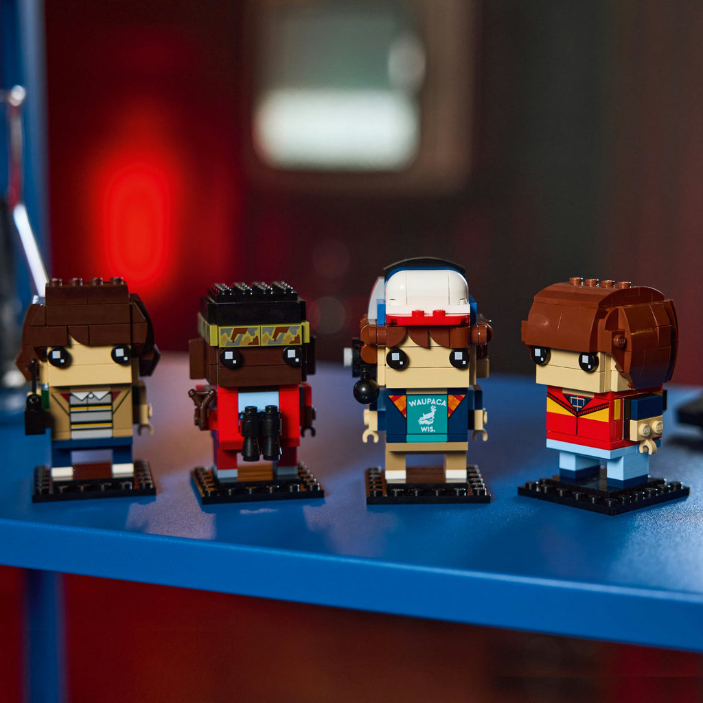 LEGO® BrickHeadz™ Mike, Dustin, Lucas and Will Figures - Mô Hình Stranger Things 40801 - LEGO - Góc nhìn khác 3