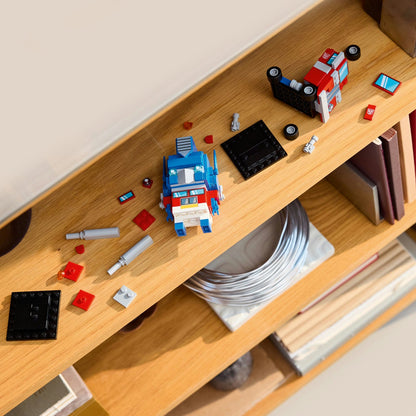 LEGO® BrickHeadz™ Transformers Optimus Prime Robot & Vehicle - Mô Hình Lắp Ráp Robot & Xe Tải - LEGO 40803 - Góc nhìn khác 3
