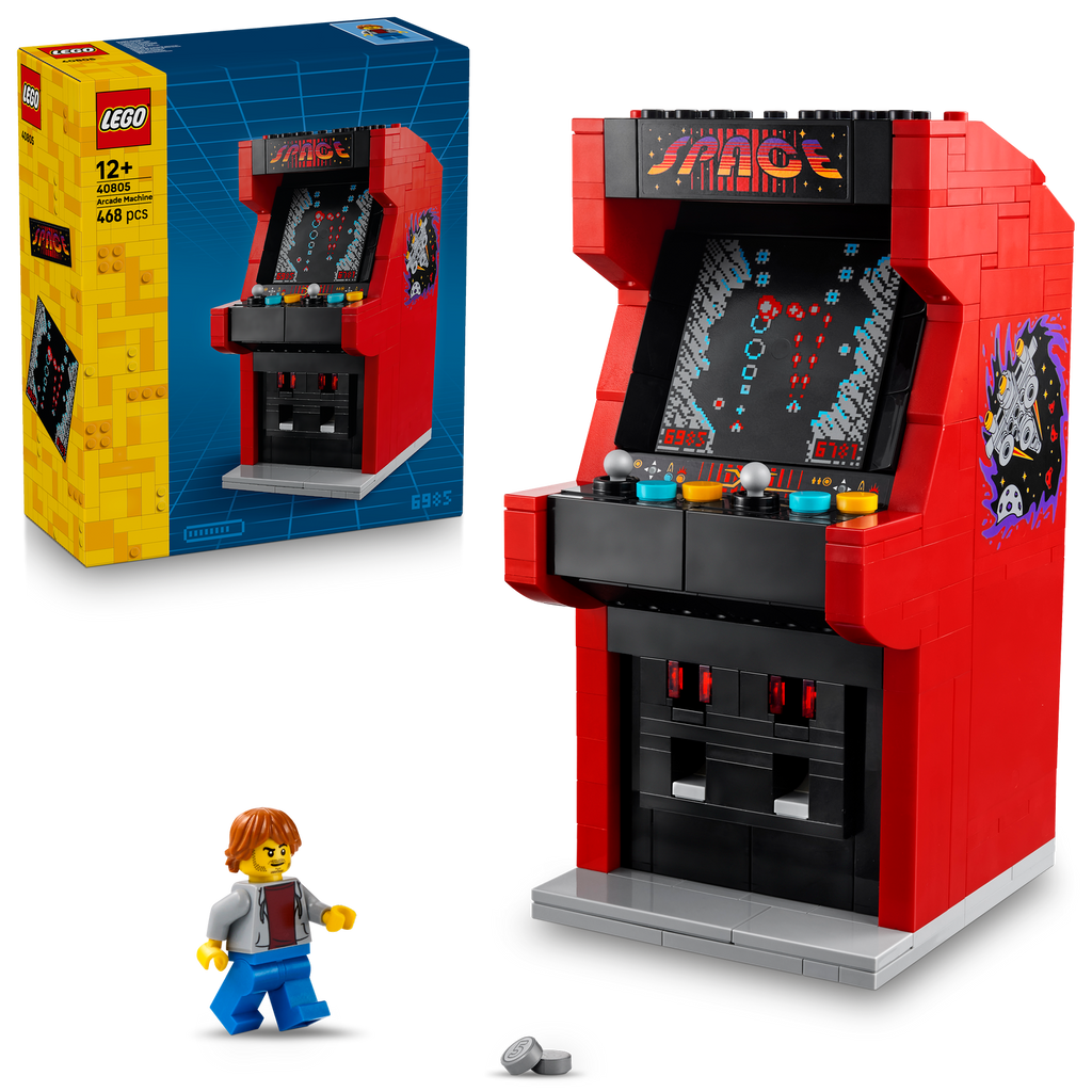 LEGO® Arcade Machine - Mô Hình Máy Chơi Game Retro LEGO 40805 - Hình ảnh bổ sung 8
