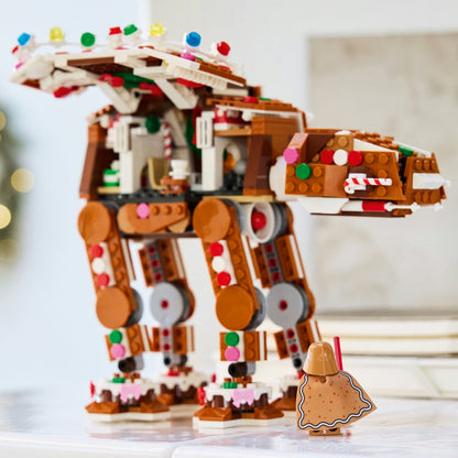 LEGO® Star Wars™ Gingerbread AT-AT™ Walker - Bộ Lắp Ghép Robot Bánh Gừng Giáng Sinh - LEGO 40806 - Hình ảnh bổ sung 4