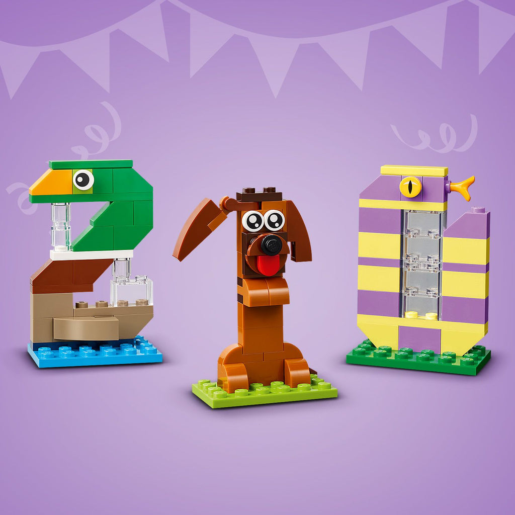 LEGO® Birthday Numbers - Bộ Lắp Ráp Số Sinh Nhật Hình Động Vật LEGO 40807 - Hình ảnh bổ sung 6